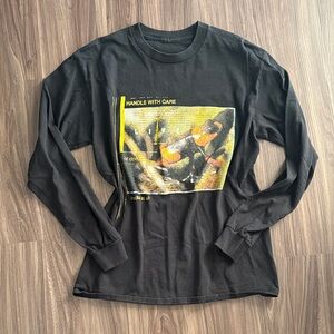 Dominic Fike Black Graphic Long Sleeve Shirt